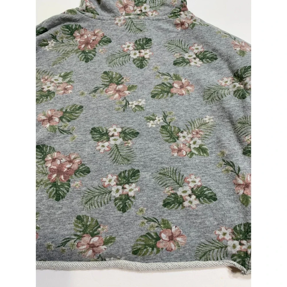 Art‎ Class Kids Grey Floral Summer Vibes Hoodie Size 4T Pullover Long Sleeve
